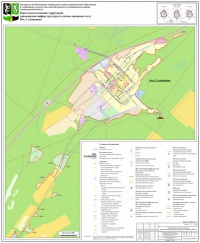 Карта использования территории (инженерная инфраструктура и улично-дорожная сеть) пос. Селиваново